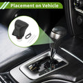 Car Gear Shift Knob Cover for Lexus ES300h 2018-2023 Black Carbon Fiber