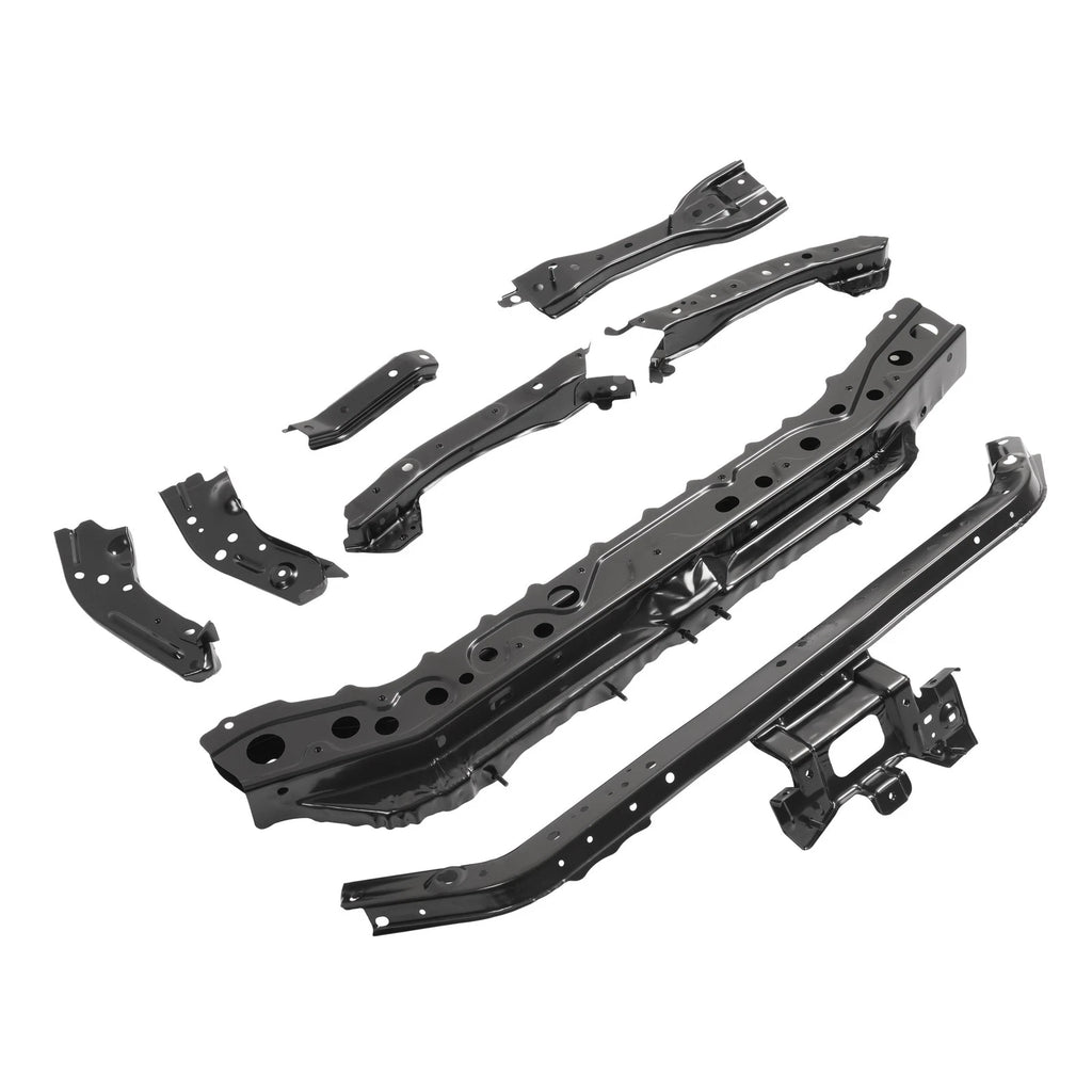 Set of 2 Steel Front Radiator Support Tie Bars for Nissan Sentra (2013–2019) #F25113SHMA