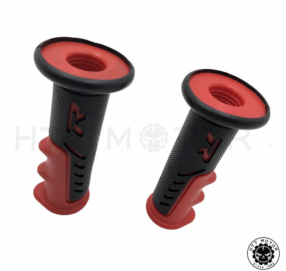 7/8" Red "R" Engraved Hand Grips for Yamaha 600R R1