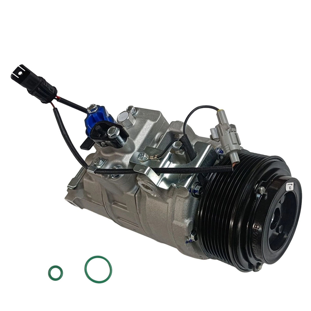 AC Compressor w/8-Groove Pulley for BMW 335i 435i 535i 640i M2 M3 X5 X6 (2007–2019) CO29221C