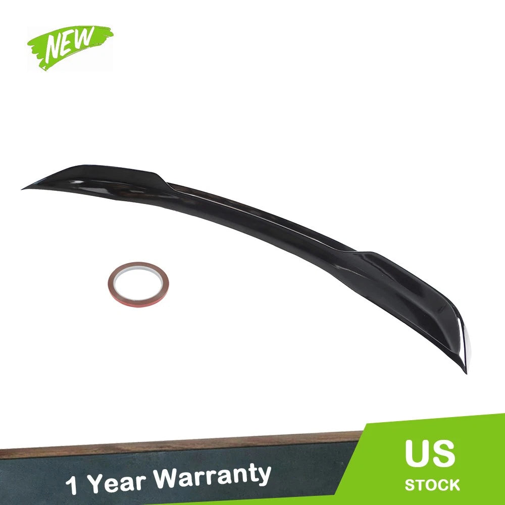 Rear Trunk Wing Spoiler for Honda Civic (2021–2022) Gloss Black ABS