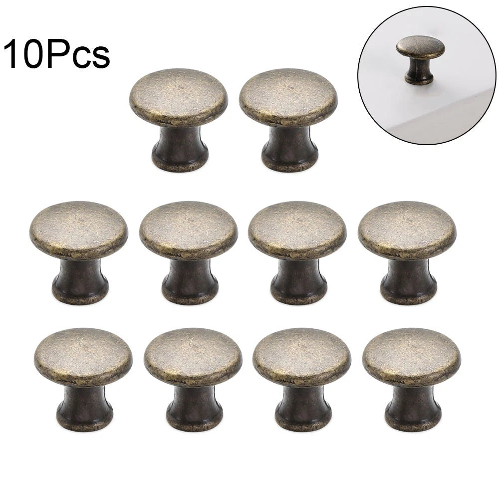 10Pcs Vintage Pull Handle Knob for Kitchen Cabinet Drawer Door