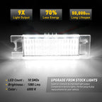 AUXITO LED License Plate Light for Chevrolet Camaro Malibu (2014–2021)