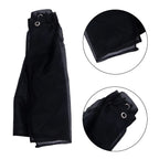 Sun Blinds for Car (50x75cm) - Pair Black Foldable Sunshade Shield