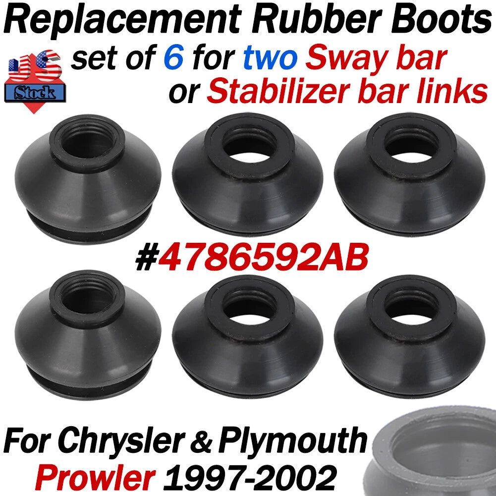 Set of 6 Stabilizer Links for Plymouth Prowler (1997–2002) 4786592AB