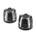 Front Axle Nut Cap Covers for Harley Softail Touring Street Glide