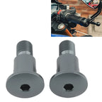 Handlebar Grip Bar End Caps for Yamaha FZ1 Fazer MT-07 (2006–2016) Titanium