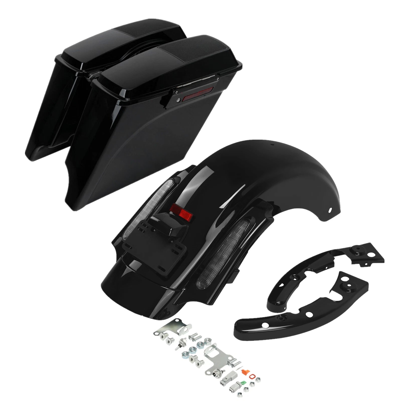 Stretched Saddlebags 6X9" Speaker Lid for Harley Electra Glide (2009–2013)