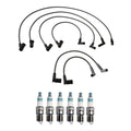 Denso Wire Set & 6 Iridium Power Spark Plugs for Ford Mazda 3.0 V6