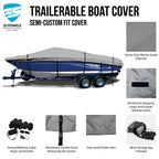 Boat Cover for Bayliner 185 BR (All Weather, Waterproof)