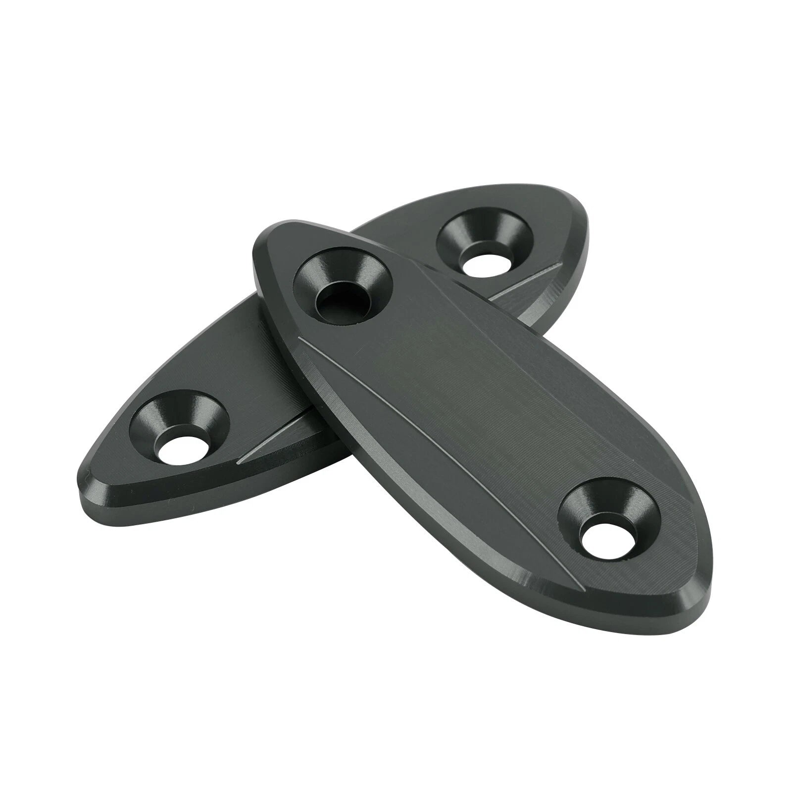 Mirror Block Off Plates for Kawasaki Ninja 250 300 400 650 (2013–2022)