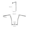 15" Rise Ape Hanger Handlebar for Harley Softail Street Bob Low Rider (2018–2025)