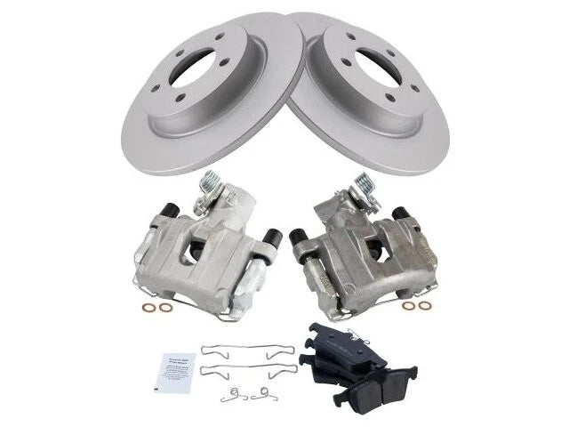 Rear Brake Pad Rotor Caliper Set for Mazda 3 (2006–2008) MQ343TH