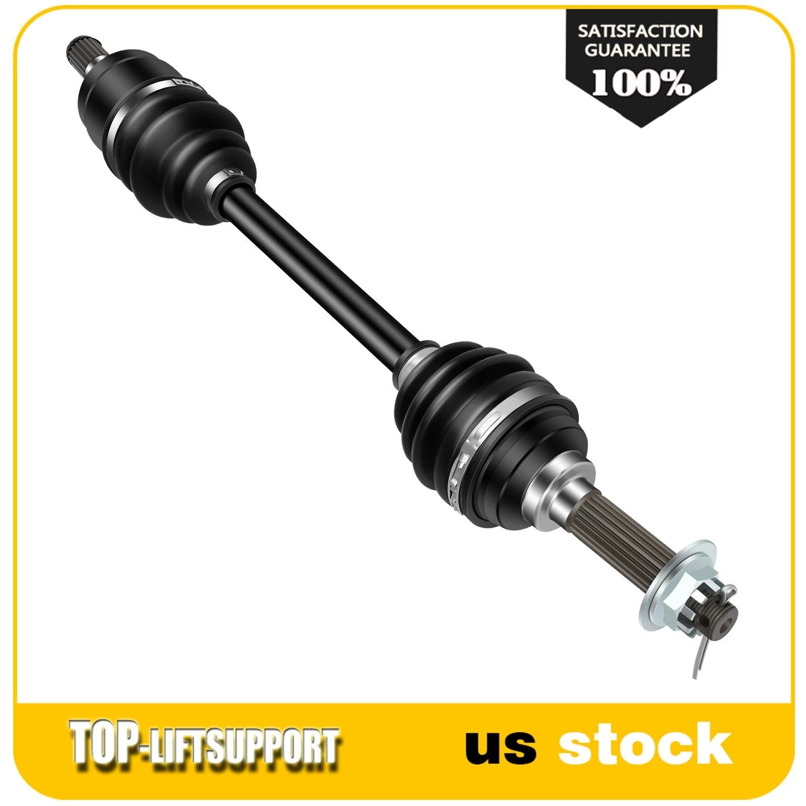 Front Right Passenger CV Axle Shaft Assembly for Suzuki King Quad 400 (2008–2021)