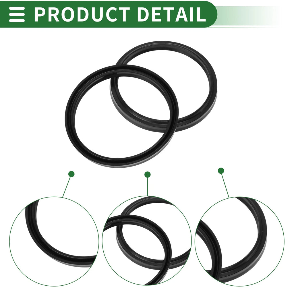 Set of 5 Oil Seal Rotary Shaft Seal NBR Rubber 70x80x6mm