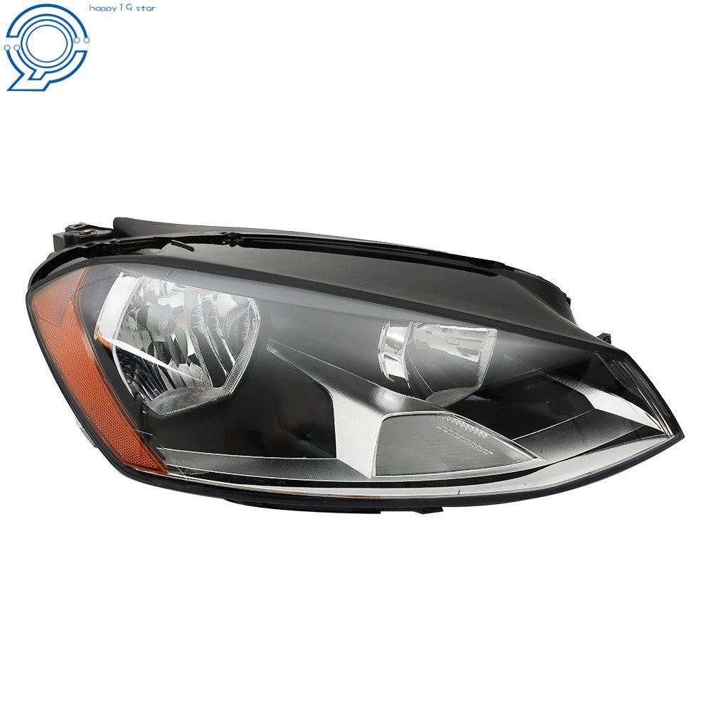 Headlight for Volkswagen Golf MK7 (2015–2017) Halogen Right Side