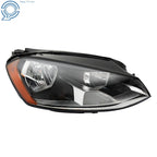 Headlight for Volkswagen Golf MK7 (2015–2017) Halogen Right Side