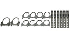 2.5" Dual Exhaust Kit for Toyota Tundra (2009-2013) Stainless Corner Exit