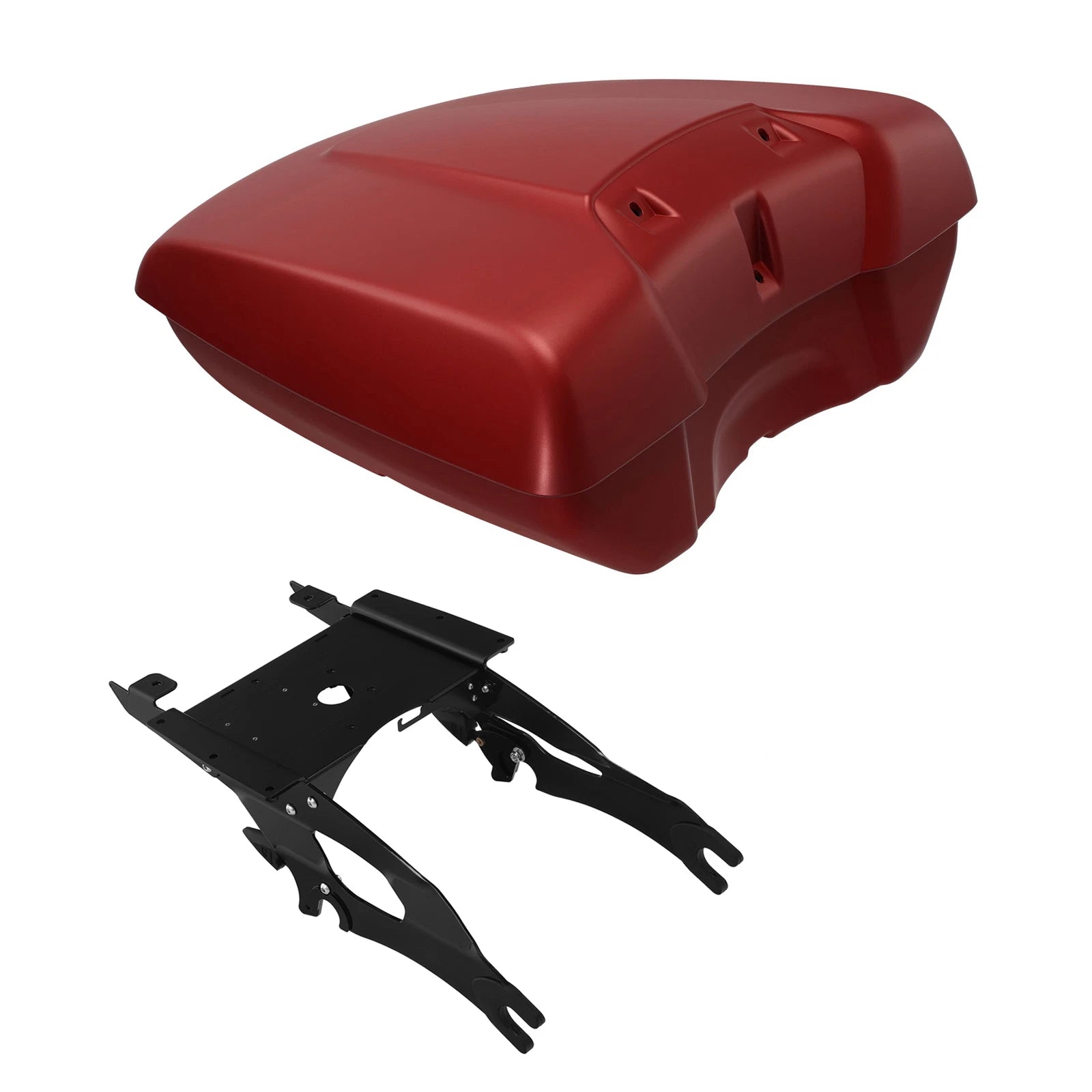 Low Profile Trunk Mount Rack for Indian Chieftain (2014–2024) Ruby Smoke