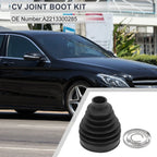 Inner CV Joint Boot Kit for Mercedes-Benz C300 (2008-2014) - 2 x Clamps