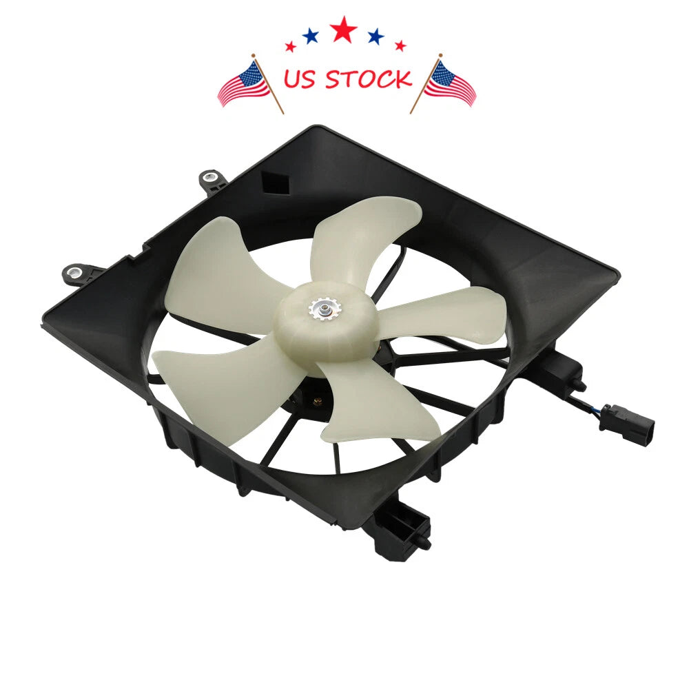 AC condenser radiator cooling fan assembly for Honda Civic (2001-2005)