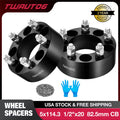 2" Wheel Spacers for Jeep Wrangler (1987–1995 & 1997–2006)