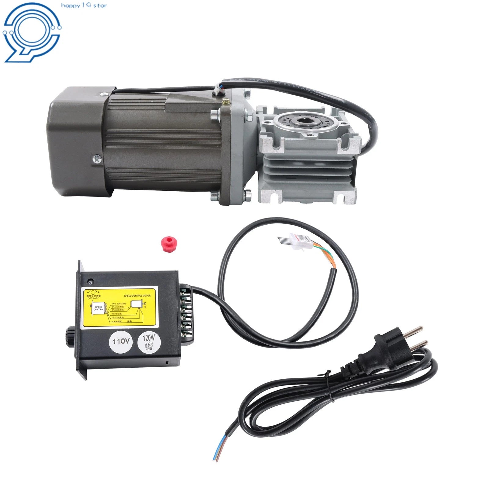 Worm Gear Motor 120W 18RPM for Automotive Applications