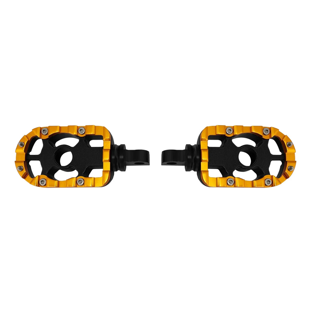 10mm Highway Footpegs for Harley Touring Street Road King Glide