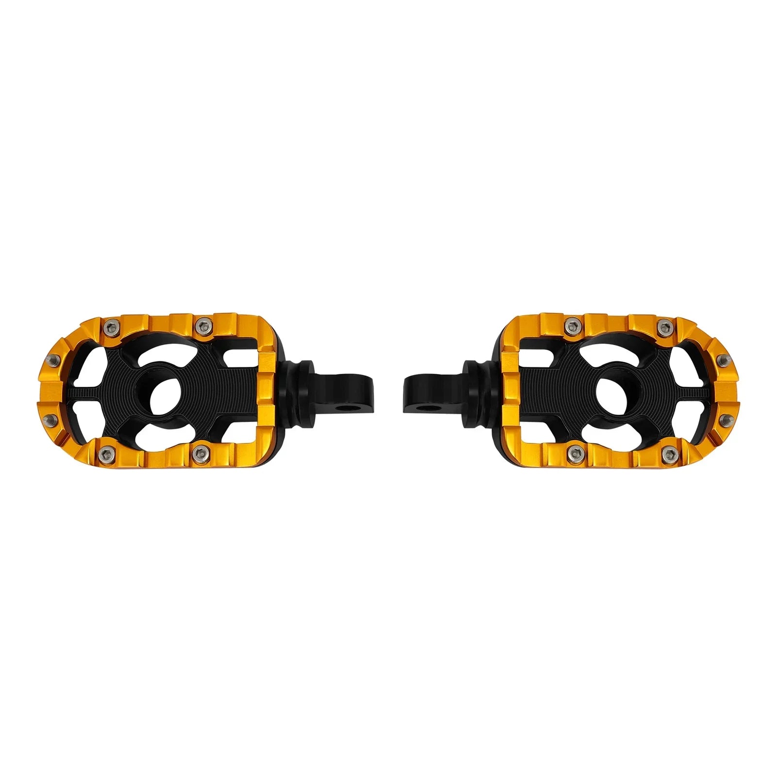 10mm Highway Footpegs for Harley Touring Street Road King Glide