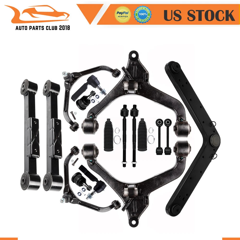 17pcs Control Arm Ball Joints Tie Rod for Jeep Liberty (2006–2007)