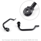 Black Passenger Grab Handle Bar for Kawasaki Z 900 950 RS (2017–2022)