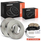 Front Disc Brake Rotors & Ceramic Pads for Ford Transit-150 (2015–2021)