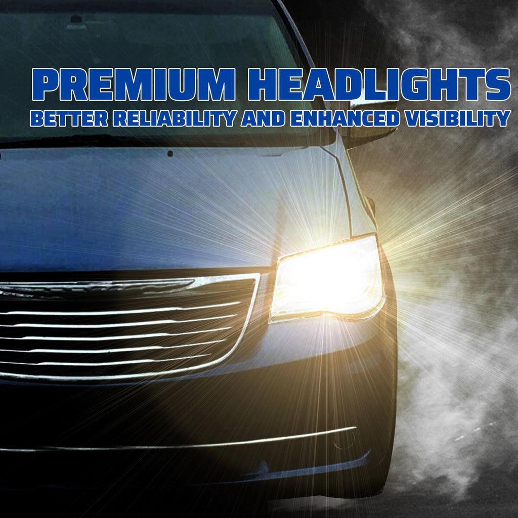 Left Driver Headlight for Dodge Grand Caravan/Chrysler Town & Country (2011-2020)