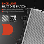 Radiator with Trans Oil Cooler for Hyundai Kona Electric (2019–2023)