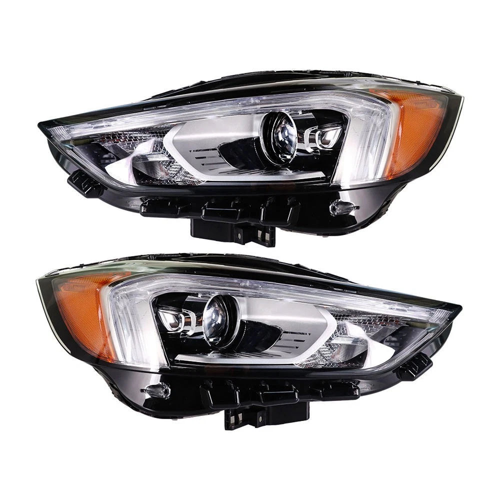 Pair of Full LED Headlights for Ford Edge (2019–2021)