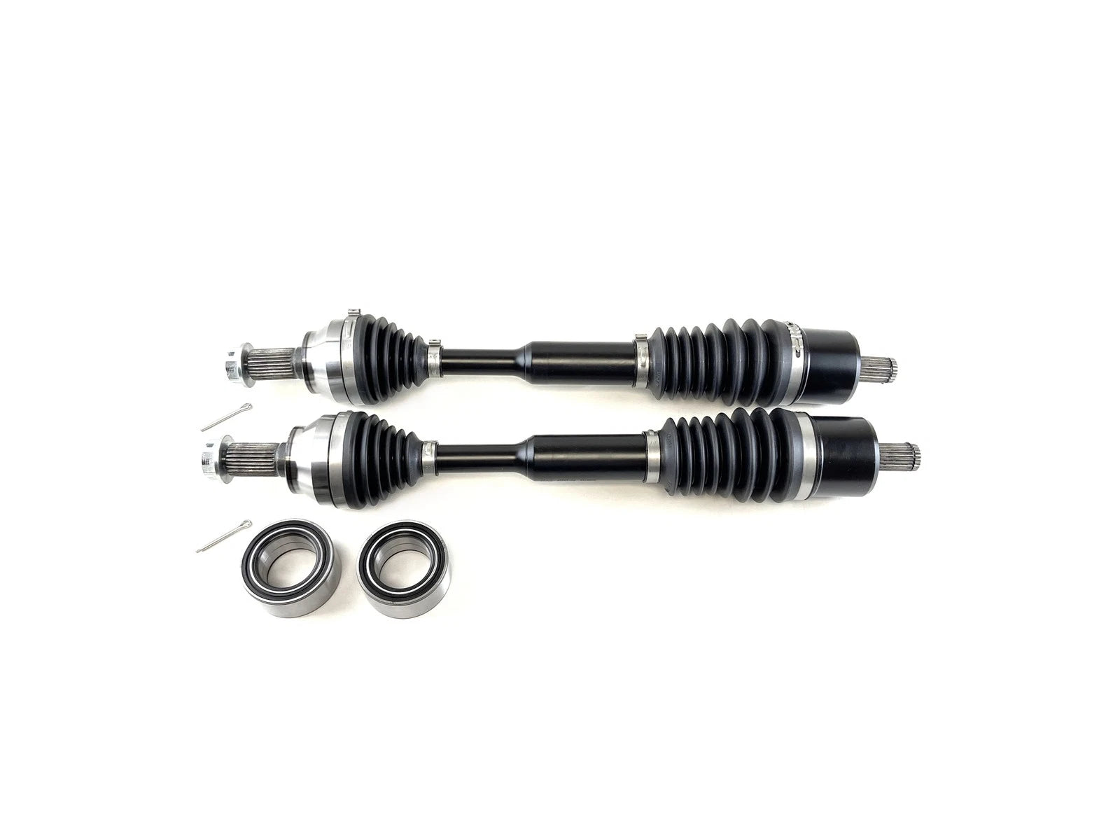 Set of 2 Monster XP Series Front CV Axles & Bearings for Polaris (1333802)