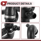 Radiator Coolant Hose for BMW 328i 428i (2012–2016) No. 11537639997