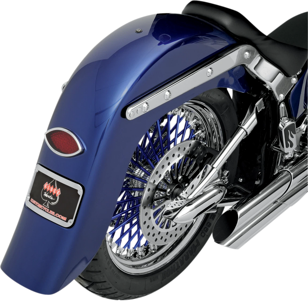 Klock Werks 4" Stretched Rear Fender for Harley Davidson (Unfinished)