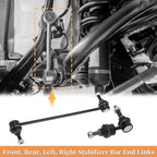Set of 4 Stabilizer Sway Bar Link Kit for Ford Focus, C-Max 