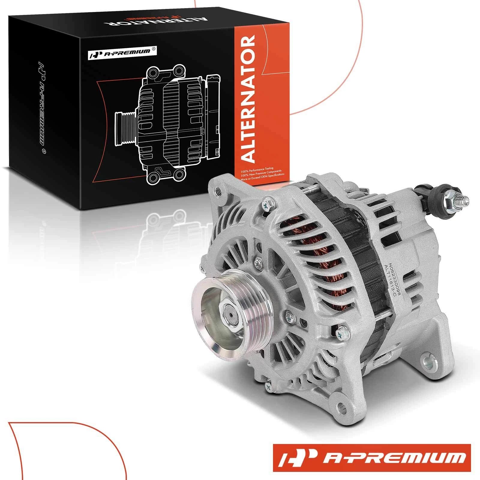 Alternator for Subaru Forester, Impreza (2011–2014) 2.5L 110A