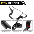 Steering Wheel Cover Trim for Chevy Colorado (2023-2024) Carbon Fiber Pattern