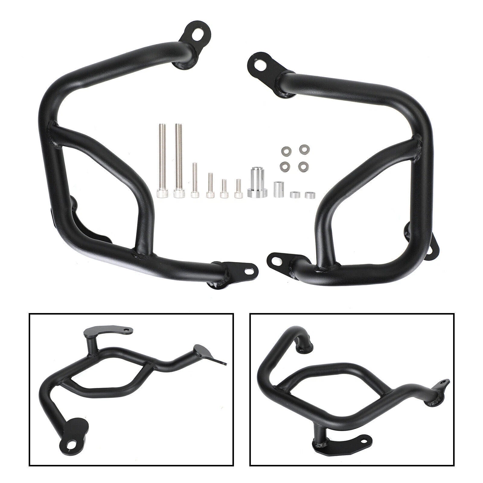 Lower Engine Guard Crash Bar for BMW F900XR (2020–2022) - Steel Black