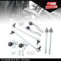 8-Piece Front Tie Rods Ball Joints Sway Bar Kit for Honda CR-V (2012â2016)