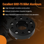 1.5 Inch Aluminum Spacers for Jeep Grand Cherokee L WK (2021–2023) 5x5 Hub