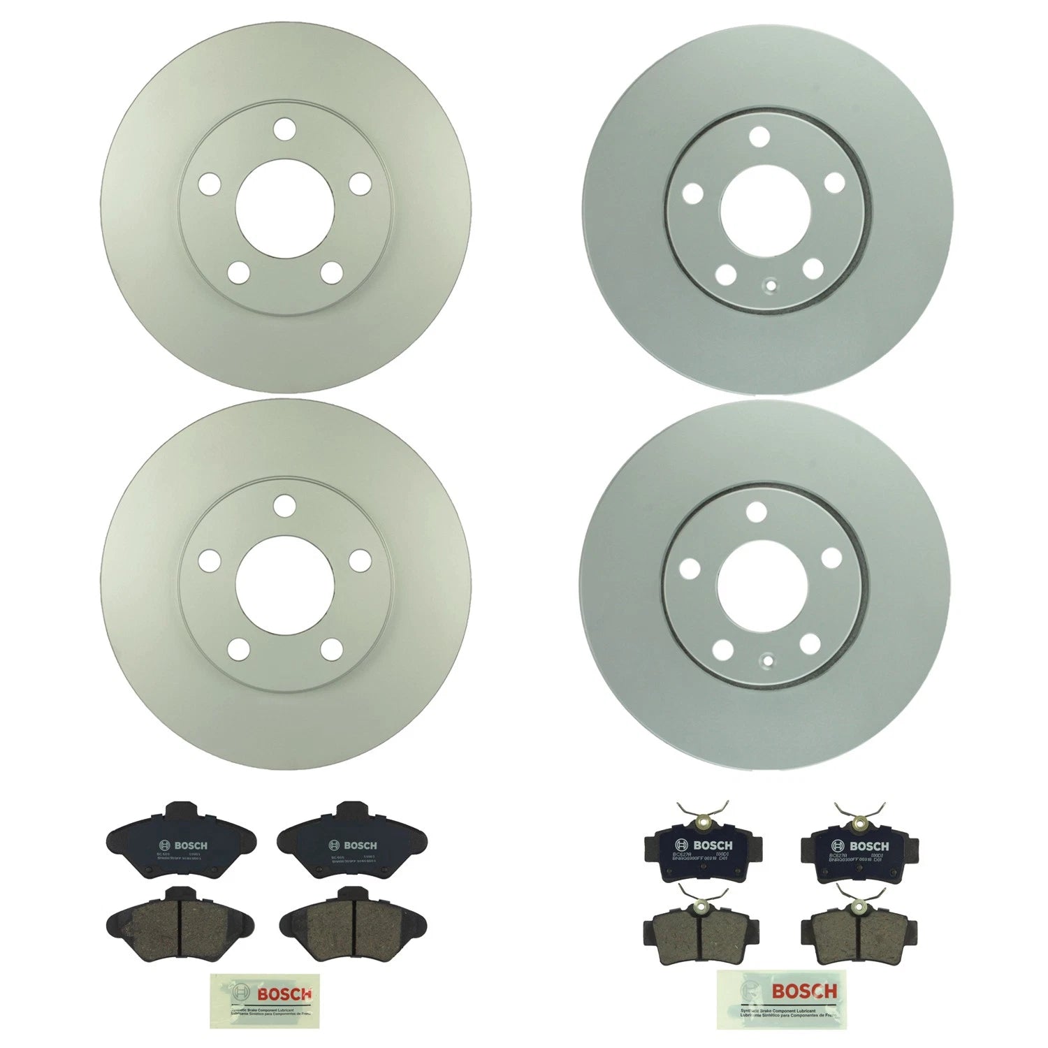 Bosch Quietcast Brake Pad & Rotor Kit for Mustang (1994–1998)