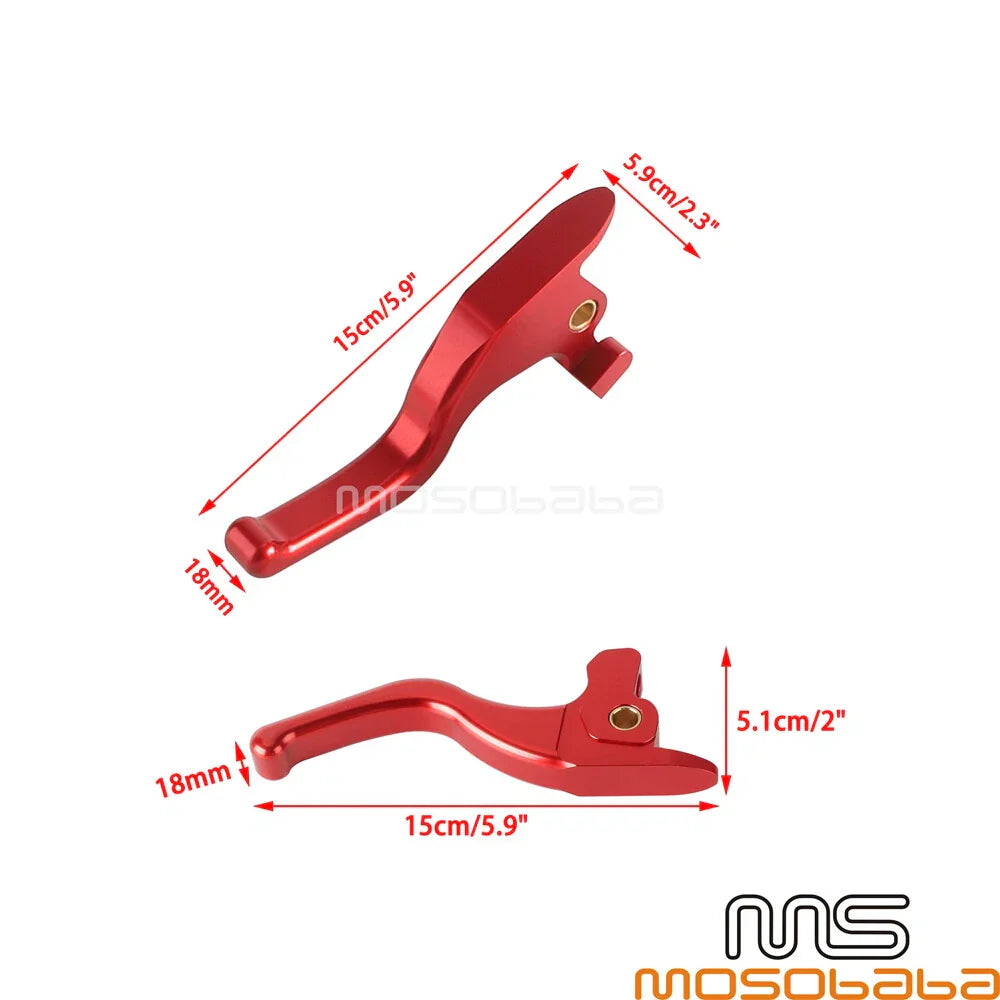 3 Finger Front Brake Clutch Levers for Harley Softail Fat Boy '17