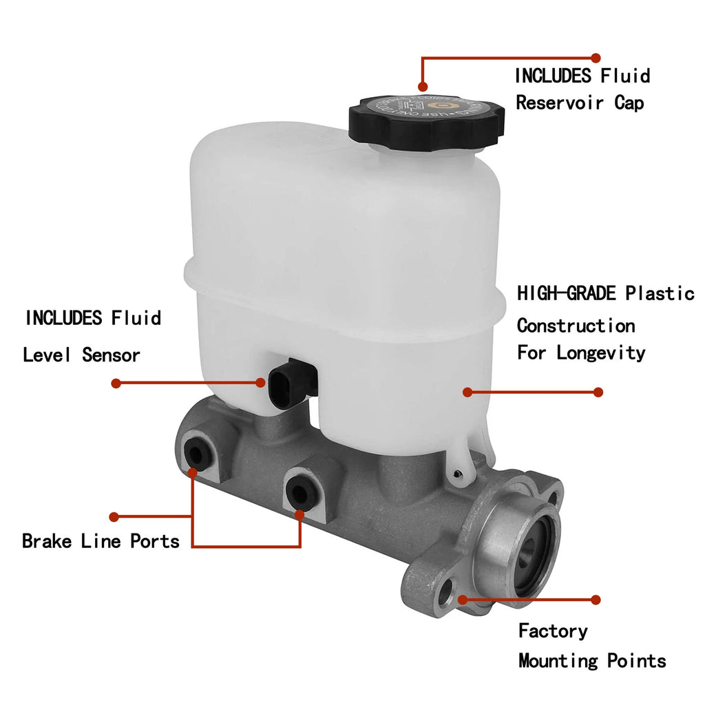 Brake Master Cylinder for Chevrolet Silverado 1500 (1999–2002)