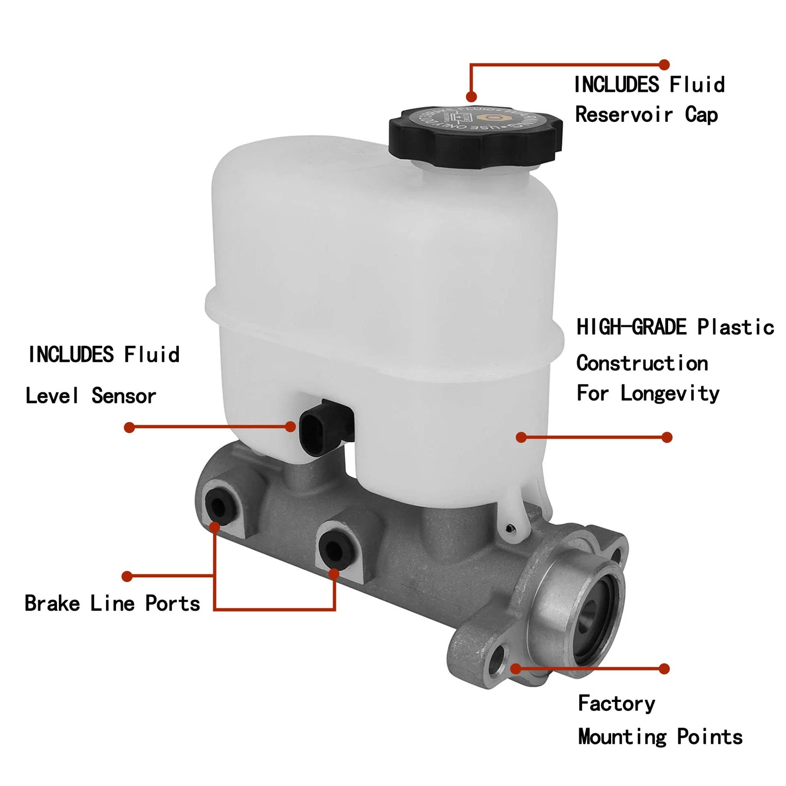 Brake Master Cylinder for Chevrolet Silverado 1500 (1999–2002)