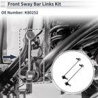 Front Stabilizer Bar Links No Bushing for Chevrolet Cobalt (2005–2010) No.K80252