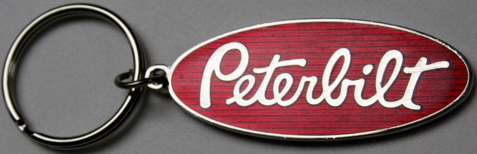 Key Chain Tag Holder for Peterbilt Semi Truck (18 Wheeler)